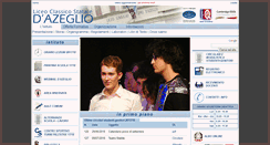 Desktop Screenshot of liceomassimodazeglio.it